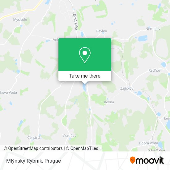 Mlýnský Rybník map