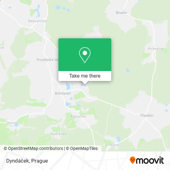 Карта Dyndáček
