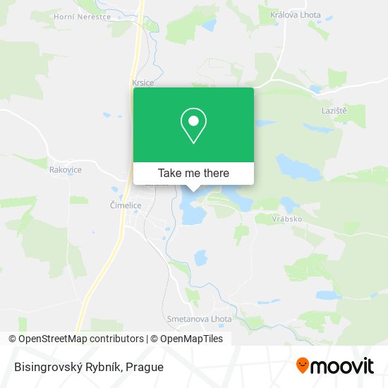 Bisingrovský Rybník map