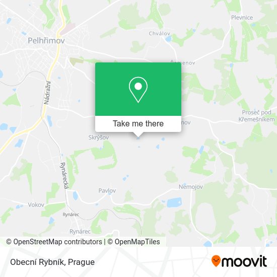 Obecní Rybník map