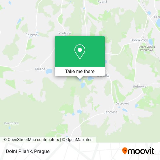 Dolní Pilařík map