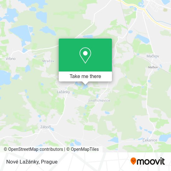 Nové Lažánky map