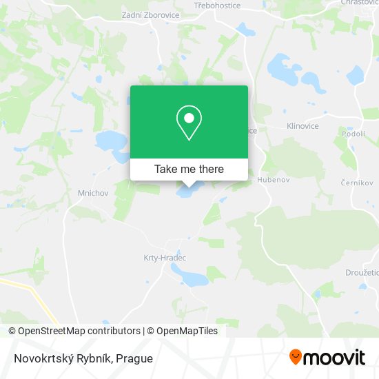 Novokrtský Rybník map