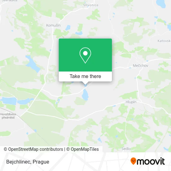 Карта Bejchlinec
