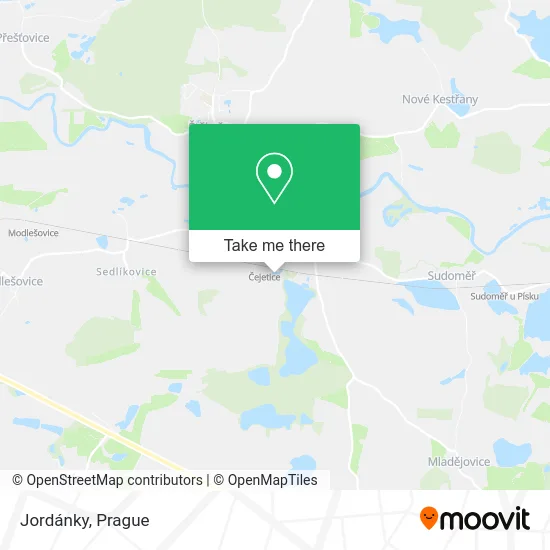 Карта Jordánky