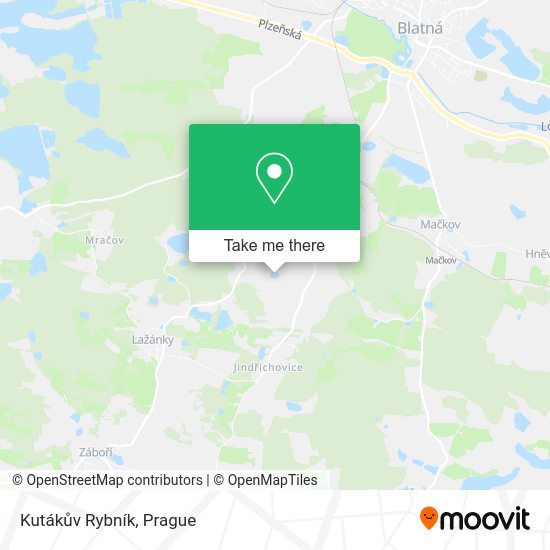 Kutákův Rybník map