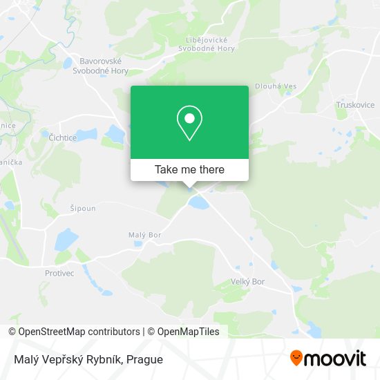 Malý Vepřský Rybník map
