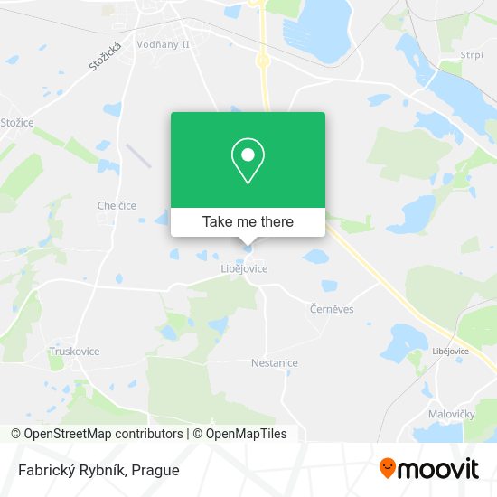 Fabrický Rybník map