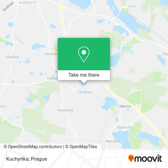 Карта Kuchyňka