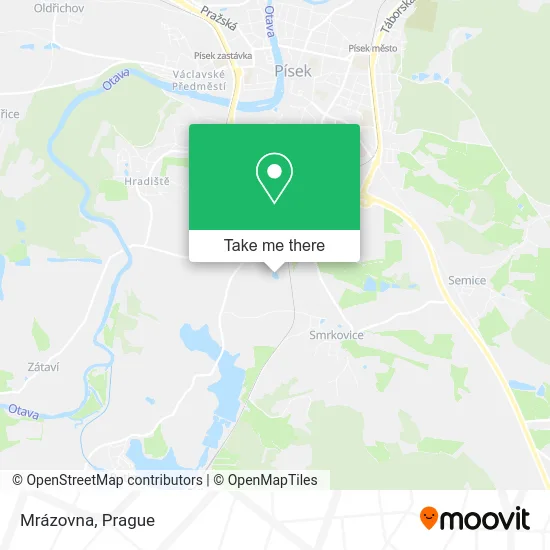 Карта Mrázovna