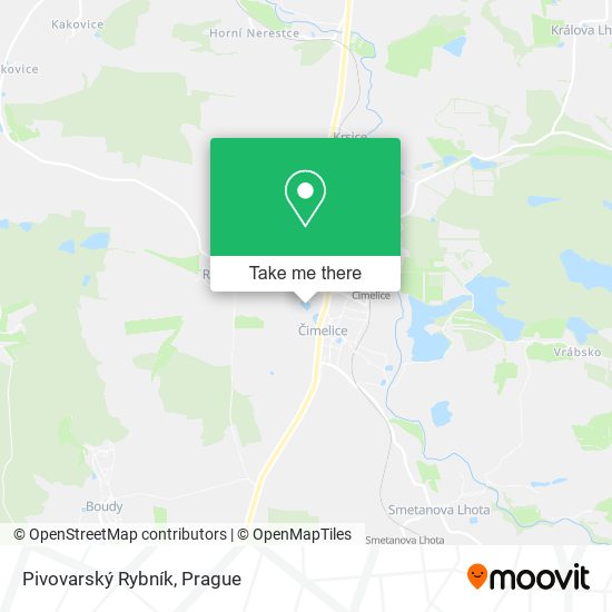 Pivovarský Rybník map