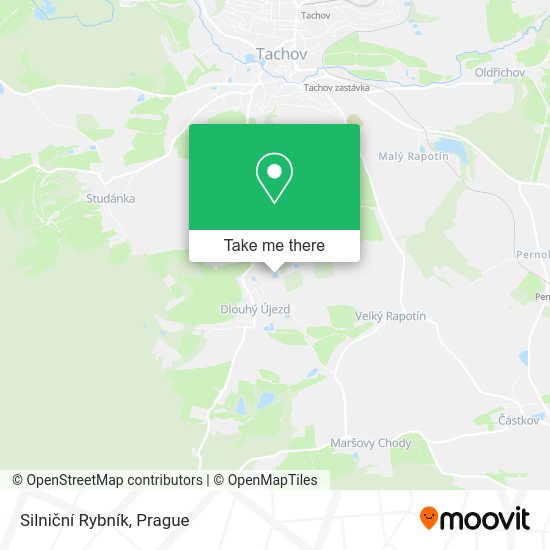 Silniční Rybník map