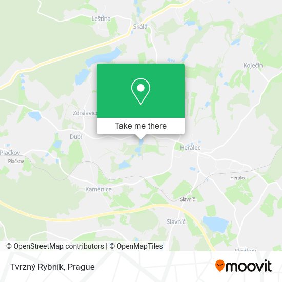 Tvrzný Rybník map