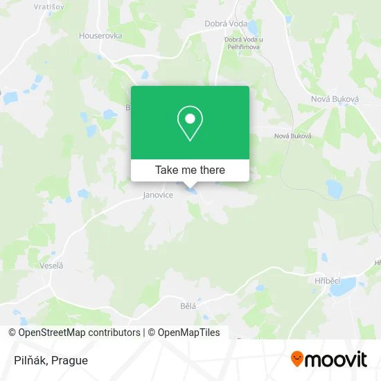Карта Pilňák