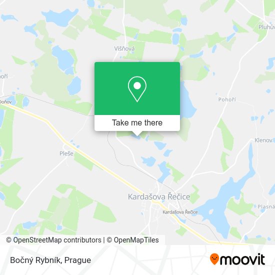 Bočný Rybník map