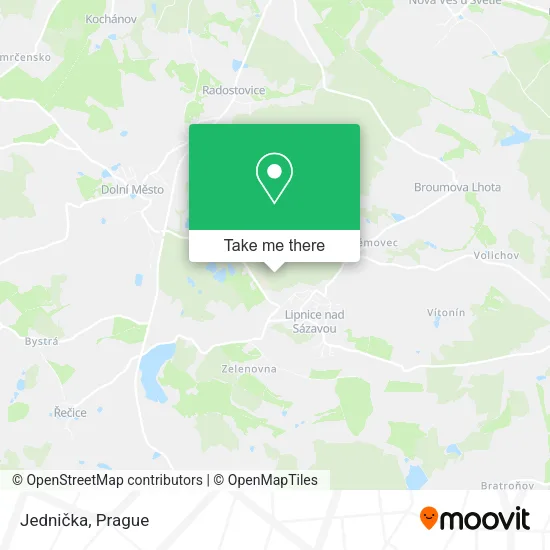 Карта Jednička