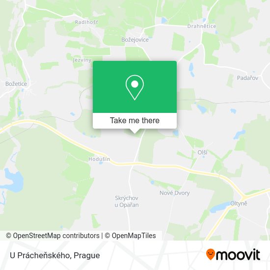 U Prácheňského map