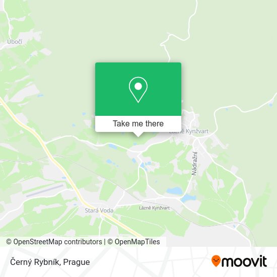 Černý Rybník map