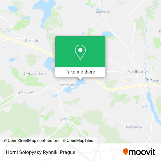 Horní Solopyský Rybník map