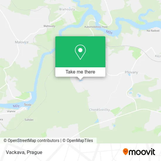 Карта Vackava