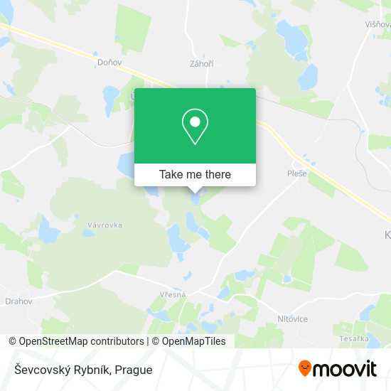 Ševcovský Rybník map