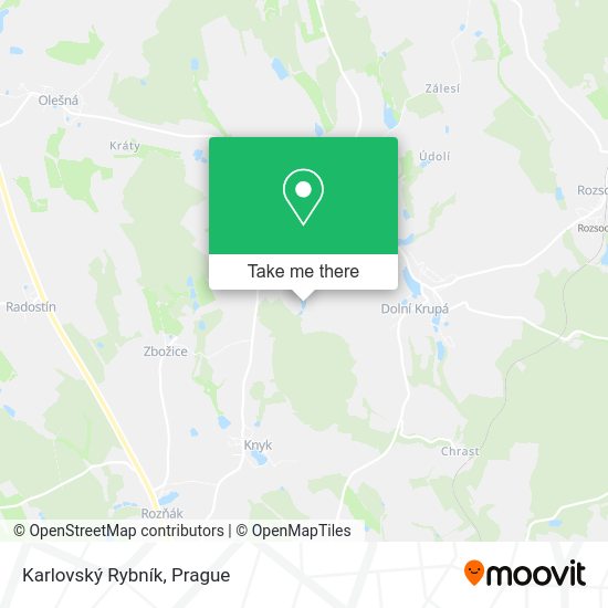 Karlovský Rybník map