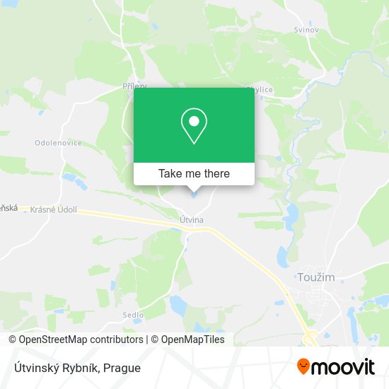 Útvinský Rybník map