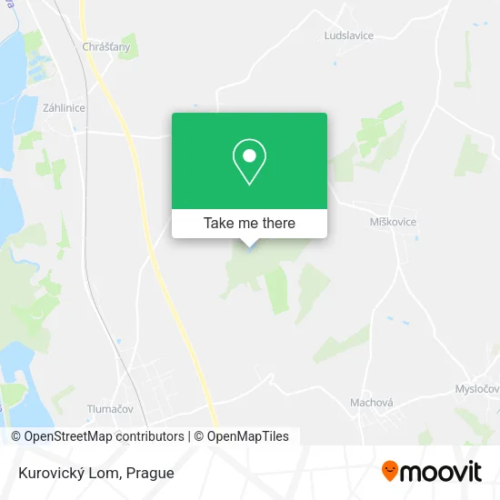 Карта Kurovický Lom