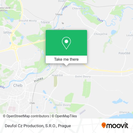 Deufol Cz Production, S.R.O. map