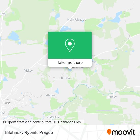 Biletínský Rybník map