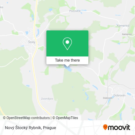 Nový Štocký Rybník map