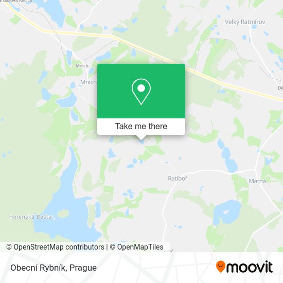 Obecní Rybník map