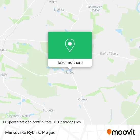 Maršovské Rybník map