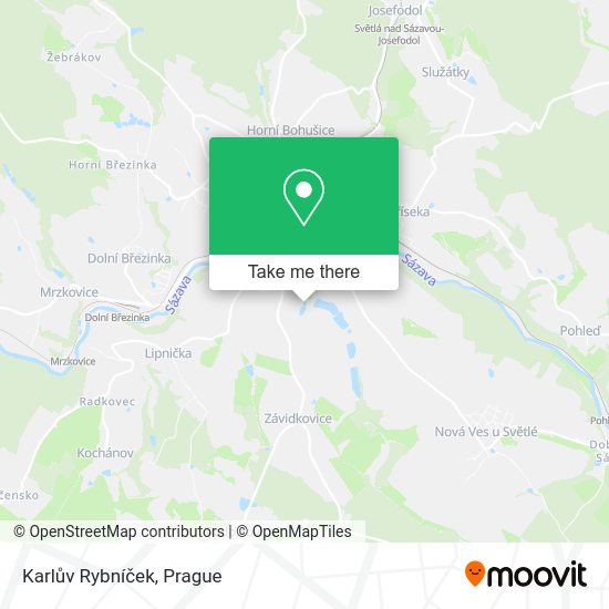 Karlův Rybníček map