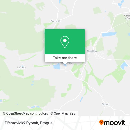Přestavlcký Rybník map