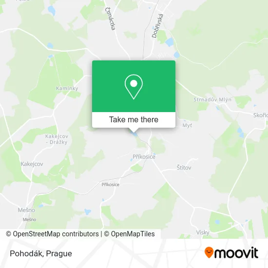Карта Pohodák