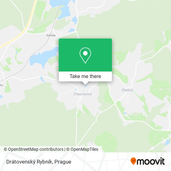 Drátovenský Rybník map