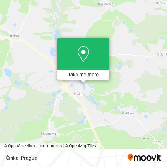 Šinka map