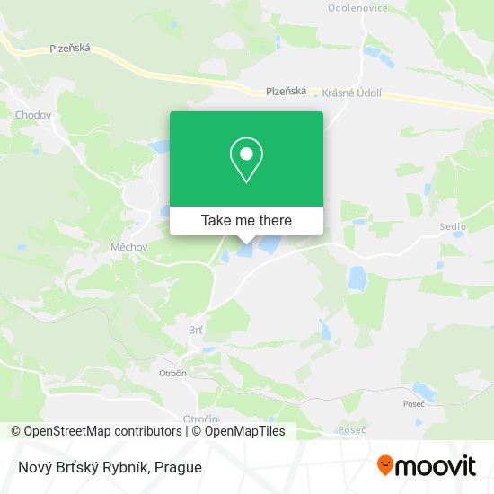 Nový Brťský Rybník map