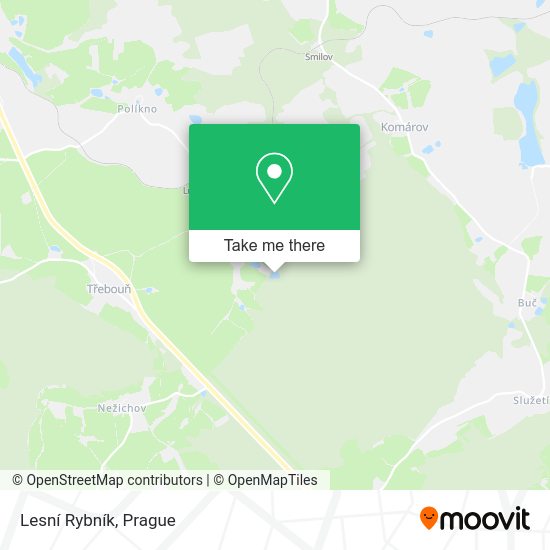 Lesní Rybník map
