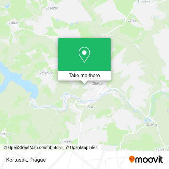 Карта Kortusák