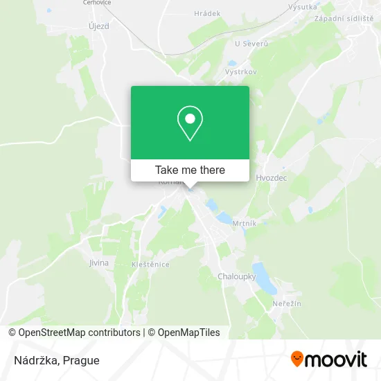 Карта Nádržka