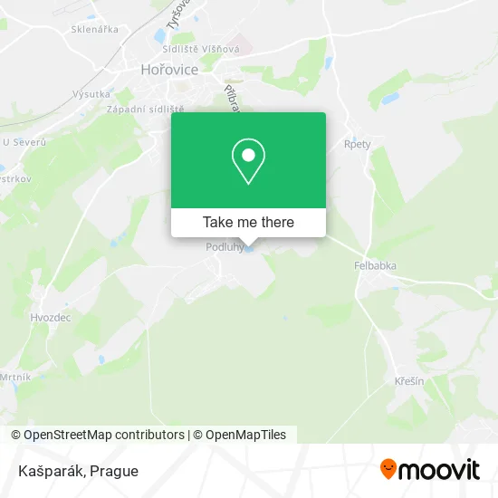 Карта Kašparák