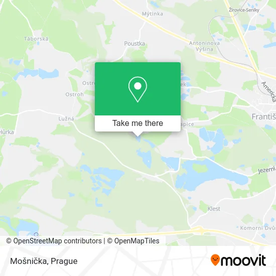 Карта Mošnička