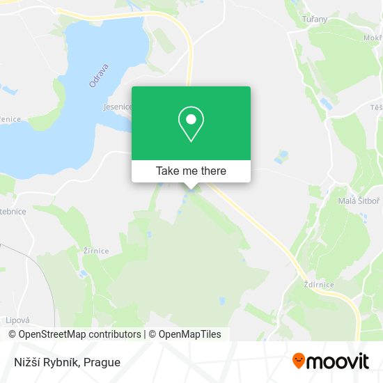 Nižší Rybník map