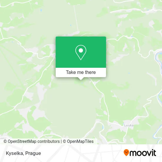 Kyselka map