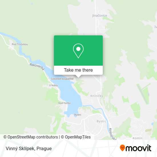 Vinný Sklípek map