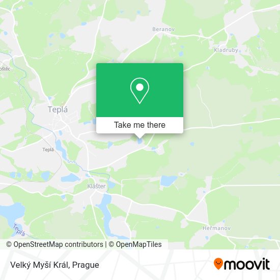 Velký Myší Král map