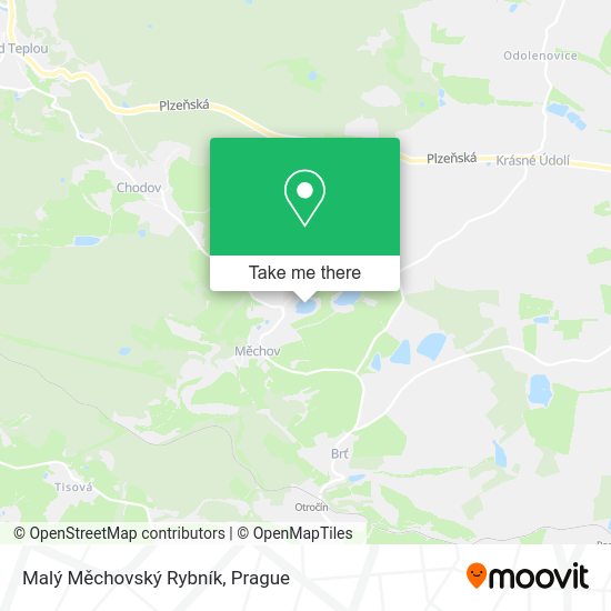 Malý Měchovský Rybník map