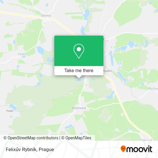 Felixův Rybník map